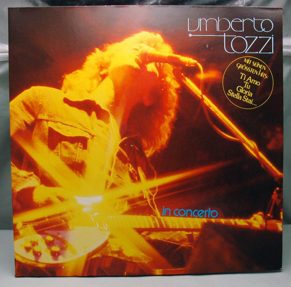 Cover Umberto Tozzi - In Concerto (2xLP, Album) Schallplatten Ankauf