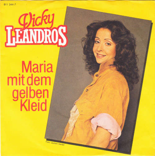 Cover Vicky Leandros - Maria Mit Dem Gelben Kleid (7, Single) Schallplatten Ankauf