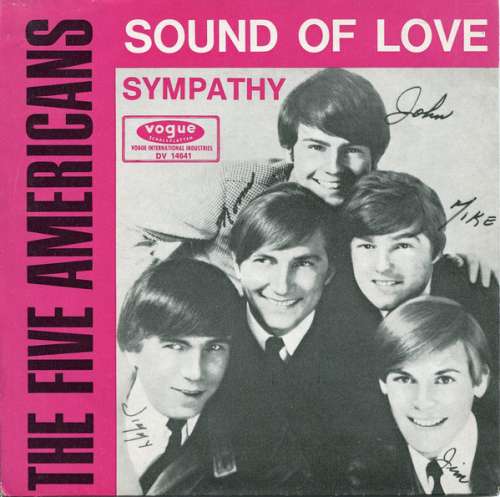 Cover The Five Americans - Sound Of Love / Sympathy (7, Single) Schallplatten Ankauf