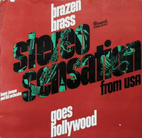 Cover Henry Jerome And His Orchestra - Brazen Brass Goes Hollywood (LP, Album) Schallplatten Ankauf