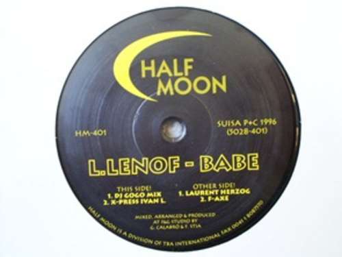 Cover L. Lenof - Babe (12) Schallplatten Ankauf