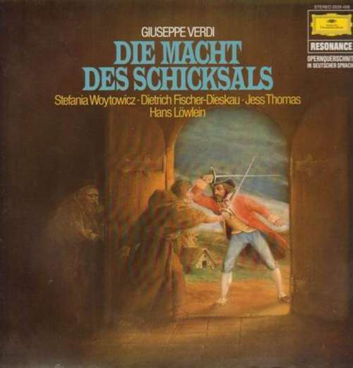 Cover Giuseppe Verdi - Cvetka Ahlin • Stefania Woytowicz • Dietrich Fischer-Dieskau - Die Macht Des Schicksals (LP, RE) Schallplatten Ankauf