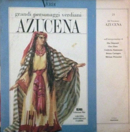 Cover Verdi* - Azucena (LP, Album, Gat) Schallplatten Ankauf