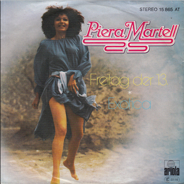Cover Piera Martell - Freitag Der 13. / Exotica (7, Single) Schallplatten Ankauf