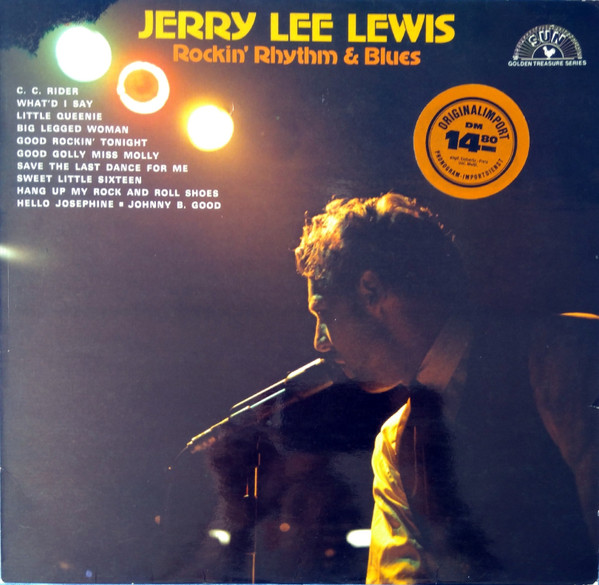 Cover Jerry Lee Lewis - Rockin' Rhythm & Blues (LP, Album, RE) Schallplatten Ankauf