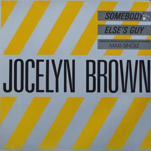 Cover Jocelyn Brown - Somebody Else's Guy (12, Maxi) Schallplatten Ankauf