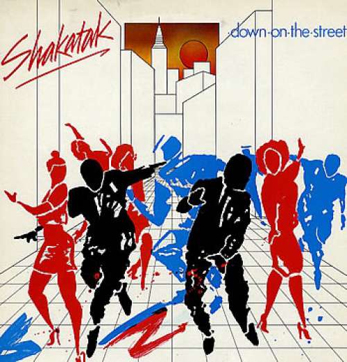 Cover Shakatak - Down On The Street (LP, Album) Schallplatten Ankauf