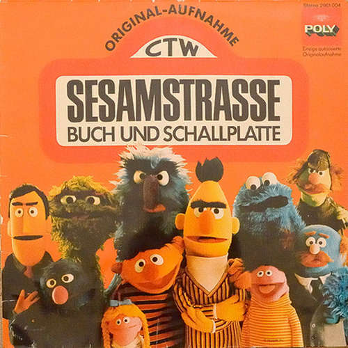 Cover Sesamstrasse - Sesamstrasse Buch Und Schallplatte (LP, Boo) Schallplatten Ankauf