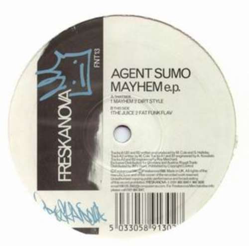 Cover Agent Sumo - Mayhem E.P. (12, EP) Schallplatten Ankauf