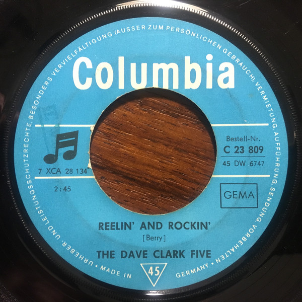 Cover The Dave Clark Five - Reelin' And Rockin' / Little Bitty Pretty One (7, Single) Schallplatten Ankauf