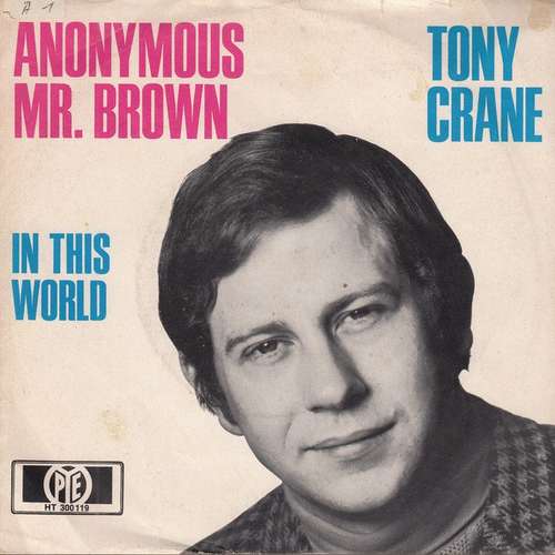Cover Tony Crane (3) - Anonymous Mr. Brown (7, Single) Schallplatten Ankauf