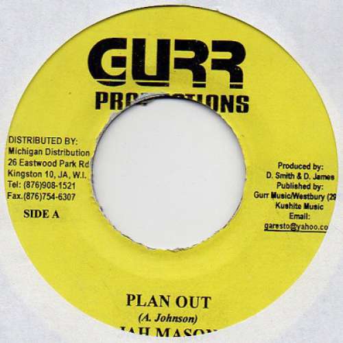 Cover Jah Mason / Brando* - Plan Out / Telegram (7) Schallplatten Ankauf