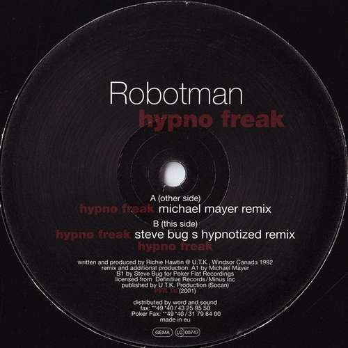 Cover Hypno Freak (Remixes) Schallplatten Ankauf