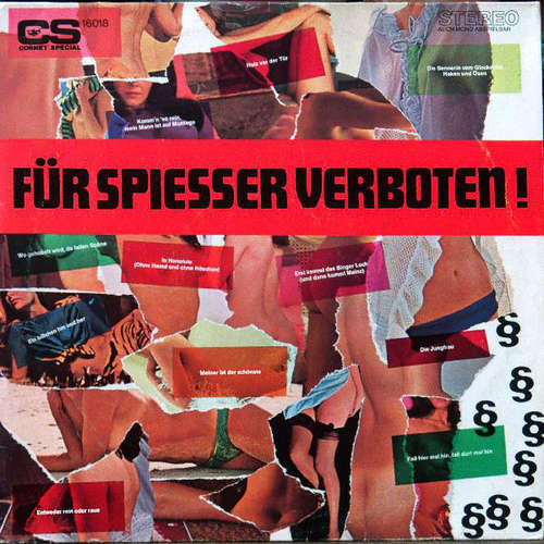 Cover Die Sex-Taner* - Für Spiesser Verboten! (LP, Album) Schallplatten Ankauf