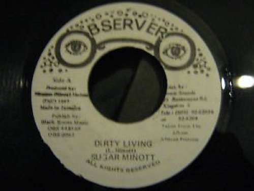Cover Sugar Minott - Dirty Living (7) Schallplatten Ankauf