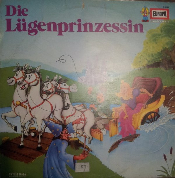 Cover Eberhard Alexander-Burgh - Die Lügenprinzessin (LP) Schallplatten Ankauf