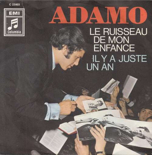 Cover Adamo - Le Ruisseau De Mon Enfance (7, Single) Schallplatten Ankauf