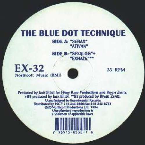Cover The Blue Dot Technique - Untitled (12) Schallplatten Ankauf