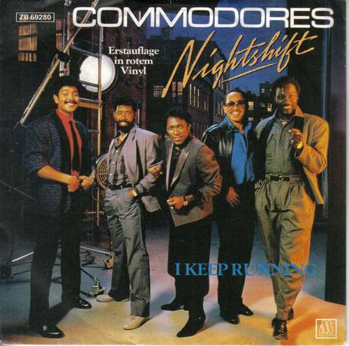 Cover Commodores - Nightshift (7, Single, Red) Schallplatten Ankauf