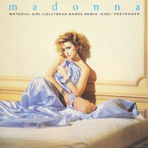 Cover Madonna - Material Girl (Jellybean Dance Remix) / Pretender (12, Maxi) Schallplatten Ankauf