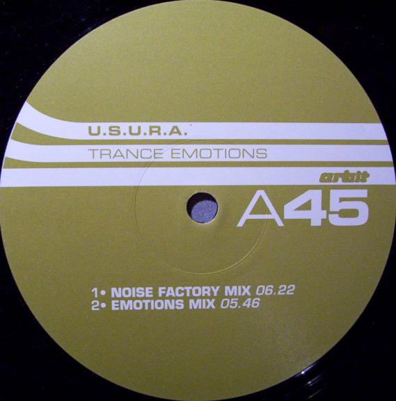 Bild U.S.U.R.A. - Trance Emotions (12, M/Print, Promo) Schallplatten Ankauf