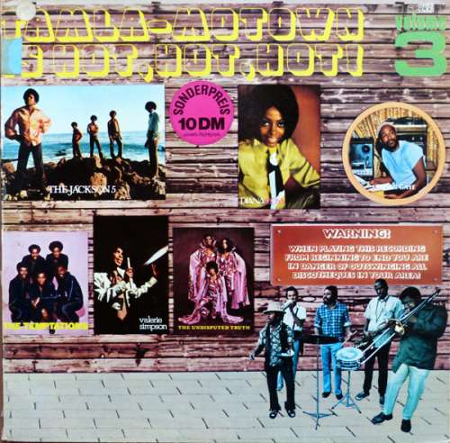Cover Various - Tamla-Motown Is Hot, Hot, Hot! Volume 3 (LP, Comp, Gat) Schallplatten Ankauf