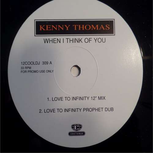 Cover Kenny Thomas - When I Think Of You (12, Promo) Schallplatten Ankauf