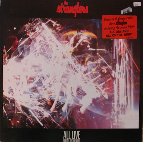 Cover The Stranglers - All Live And All Of The Night (LP, Album, Gat) Schallplatten Ankauf