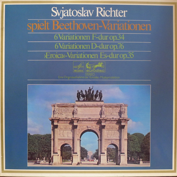 Bild Svjatoslav Richter*, Beethoven* - Svjatoslav Richter Spielt Beethoven-Variationen (LP, Gat) Schallplatten Ankauf