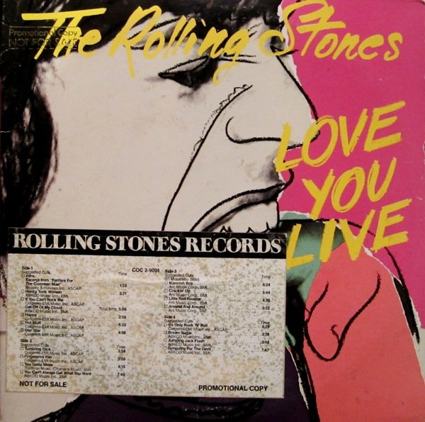 Cover The Rolling Stones - Love You Live (2xLP, Album, Pre) Schallplatten Ankauf