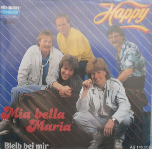 Cover Happy (8) - Mia Bella Maria (7, Single) Schallplatten Ankauf