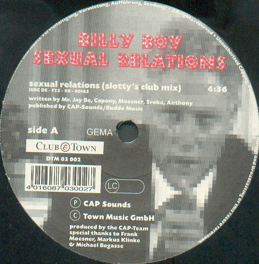 Bild Billy Boy (3) - Sexual Relations (12) Schallplatten Ankauf