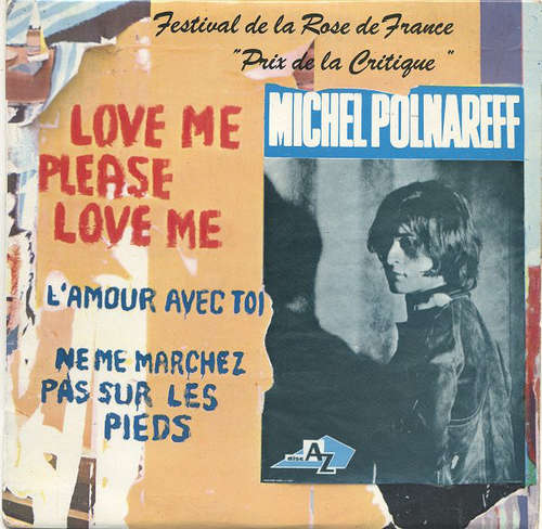 Cover Michel Polnareff - Love Me Please Love Me (7, EP) Schallplatten Ankauf