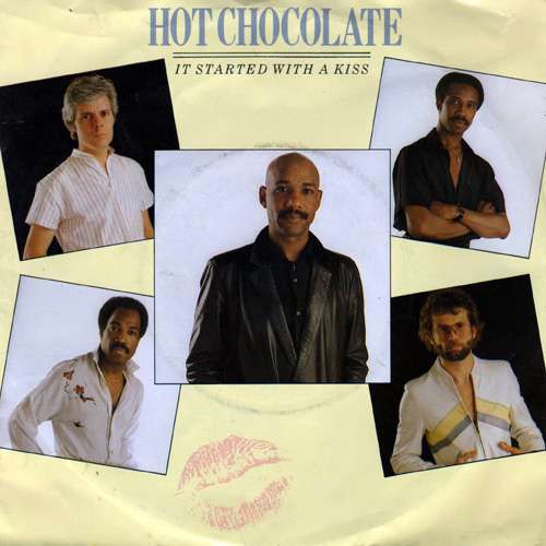 Cover Hot Chocolate - It Started With A Kiss (7, Single) Schallplatten Ankauf