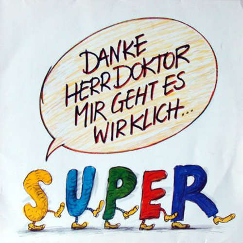 Cover Karl Valentin / Heinz Erhardt - Danke Herr Doktor Mir Geht Es Wirklich...Super (LP, Comp) Schallplatten Ankauf
