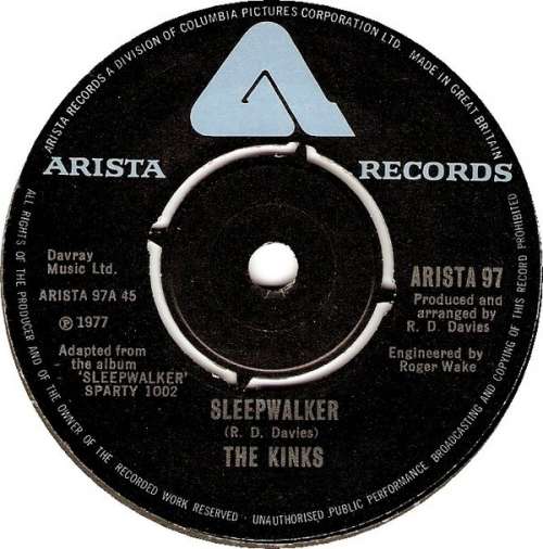 Cover The Kinks - Sleepwalker (7, Single) Schallplatten Ankauf