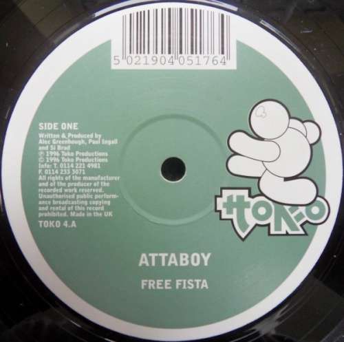 Cover Attaboy - Free Fista (12) Schallplatten Ankauf