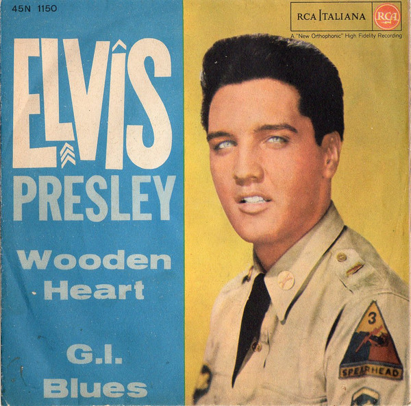 Cover Elvis Presley - Wooden Heart / G.I. Blues (7) Schallplatten Ankauf