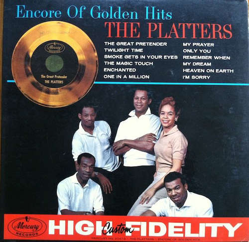 Cover The Platters - Encore Of Golden Hits (LP, Comp, Mono) Schallplatten Ankauf