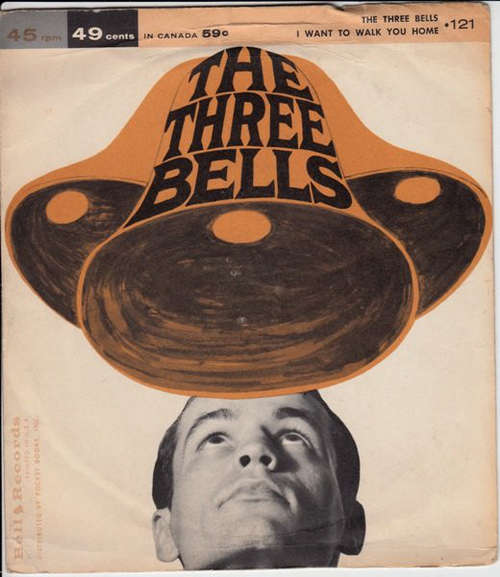 Cover The Dawns (2), Ronnie Lawrence - The Three Bells / I Want To Walk You Home (7) Schallplatten Ankauf