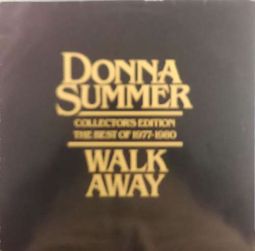 Cover Donna Summer - Walk Away Collector's Edition (The Best Of 1977-1980) (LP, Comp) Schallplatten Ankauf