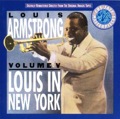 Cover Louis Armstrong - Volume V - Louis In New York (CD, Comp, Mono, RM) Schallplatten Ankauf