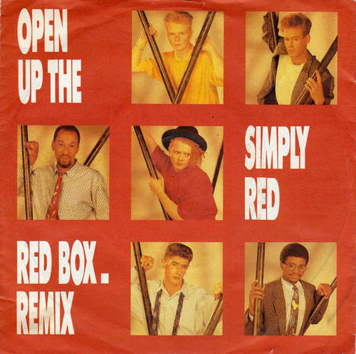 Cover Simply Red - Open Up The Red Box. Remix (7, Single) Schallplatten Ankauf