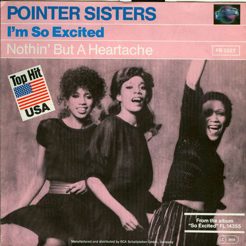 Cover Pointer Sisters - I'm So Excited (7, Single) Schallplatten Ankauf