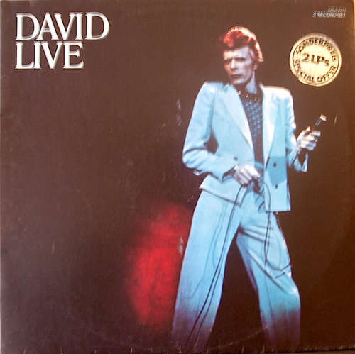 Cover David Bowie - David Live (2xLP, Album, Gat) Schallplatten Ankauf