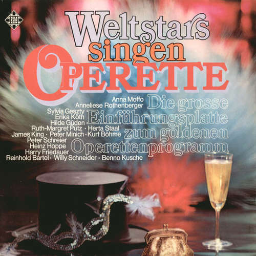 Cover Various - Weltstars Singen Operette (LP, Comp, Gat) Schallplatten Ankauf