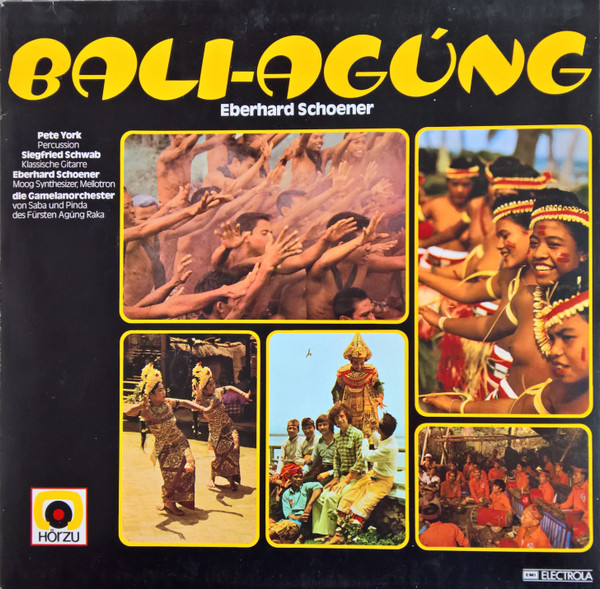 Cover Eberhard Schoener - Bali-Agúng (LP, Album, Red) Schallplatten Ankauf