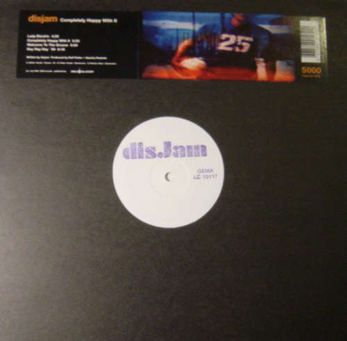 Cover Disjam - Completely Happy With It (12) Schallplatten Ankauf