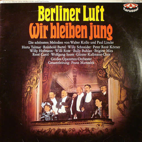 Cover Various - Berliner Luft • Wir Bleiben Jung (LP, Comp) Schallplatten Ankauf