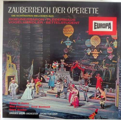 Cover Grosses Opern-Orchester*, Operetten-Chor - Zauberreich Der Operette (LP, Comp, Mono) Schallplatten Ankauf